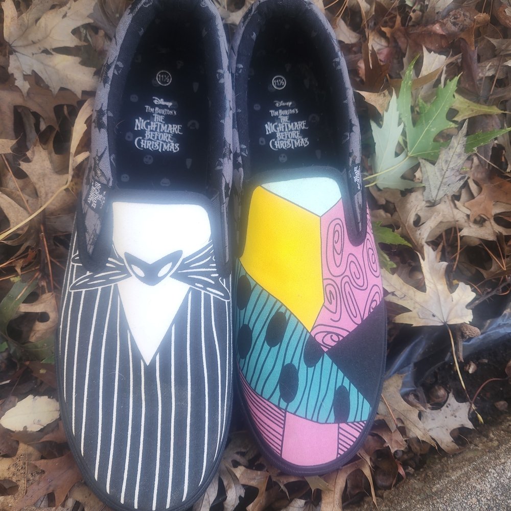 Disney Kids Shoes - Black and Multicolor